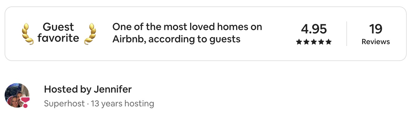 Guest Favorite Rating